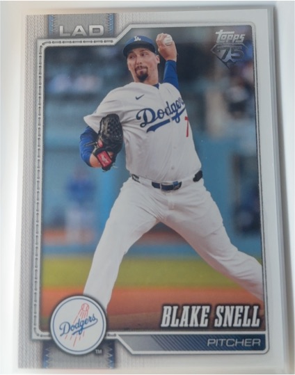 2026 Topps Series 1 #340 Blake Snell — front