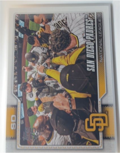 2026 Topps Series 1 #292 San Diego Padres Team Card — front
