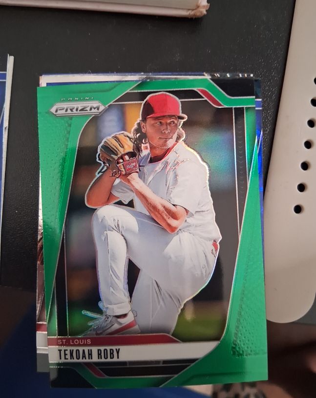 2025 Panini Prizm #143 Tekoah Roby — front