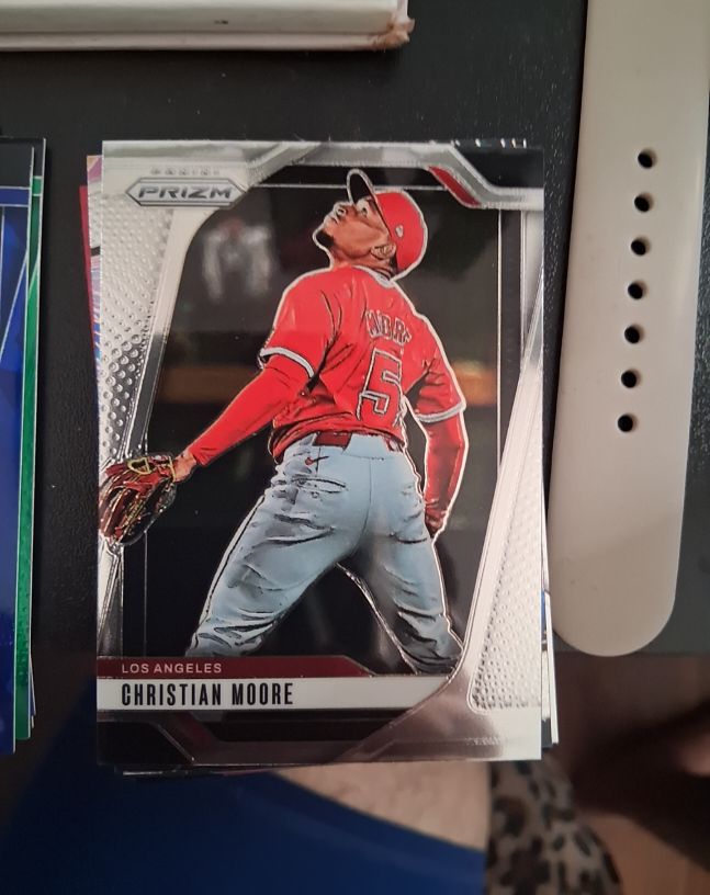2025 Panini Prizm #162 Christian Moore — front