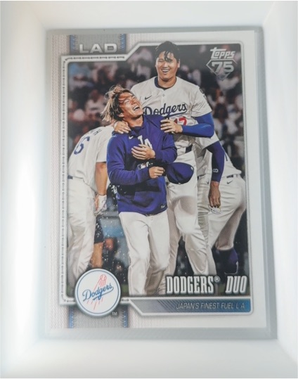 2026 Topps Series 1 #265 Dodgers Duo Shohei Ohtani Yoshinobu Yamamoto — front