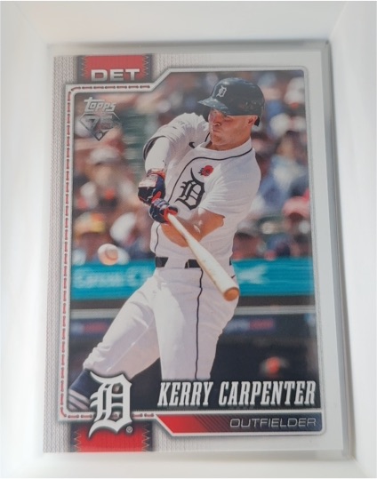 2026 Topps Series 1 #61 Kerry Carpenter — front
