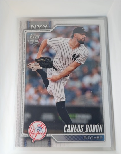 2026 Topps Series 1 #82 Carlos Rodón — front