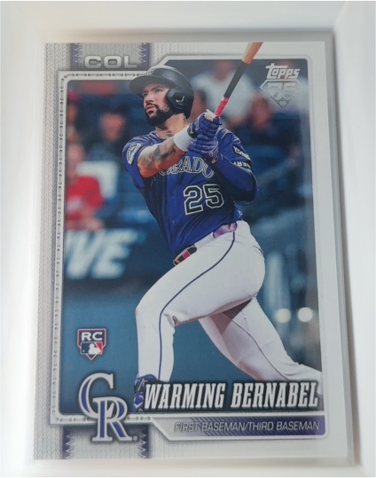 2026 Topps Series 1 #55 Warming Bernabel — front