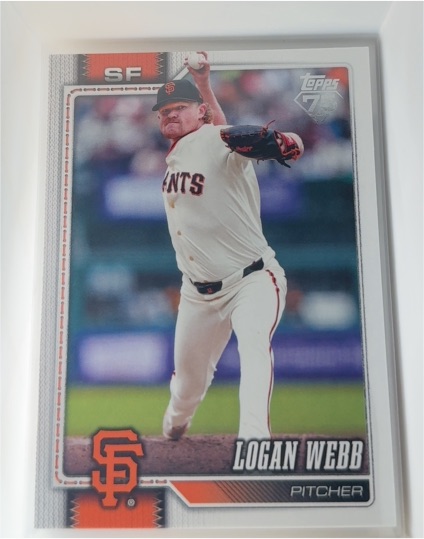 2024 Topps Series 1 #4 Logan Webb — front