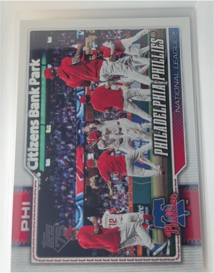 2026 Topps Series 1 #295 Philadelphia Phillies Team Card — front