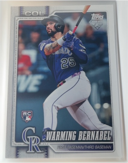 2026 Topps Series 1 #55 Warming Bernabel — front