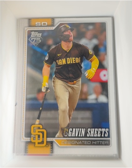 2026 Topps Series 1 #216 Gavin Sheets — front