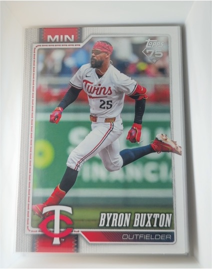 2026 Topps #255 Byron Buxton Minnesota Twins — front