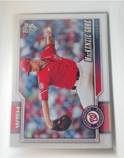 2026 Topps Series 1 #14 MacKenzie Gore Washington Nationals — front