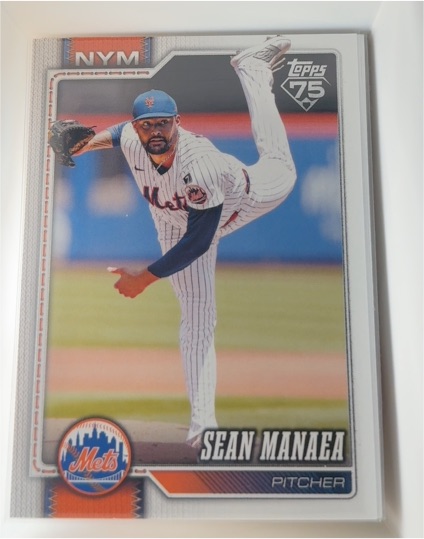 2026 Topps Series 1 #332 Sean Manaea — front