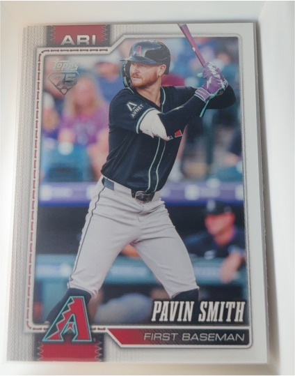 2026 Topps Series 1 #93 Pavin Smith — front