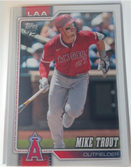 2026 Topps Series 1 #350 Mike Trout — front