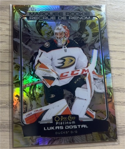 2022-23 O-Pee-Chee Platinum #210 Lukas Dostal — front