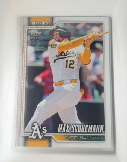 2026 Topps Series 1 #225 Max Schuemann — front
