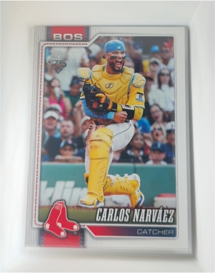 2026 Topps Series 1 #344 Carlos Narváez — front