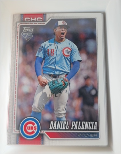 2026 Topps Series 1 #158 Daniel Palencia — front