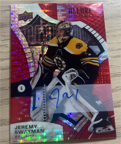 2021-22 Upper Deck Allure #146 Jeremy Swayman — front