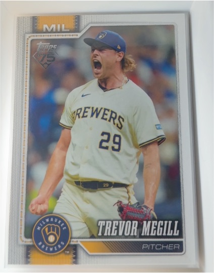 2026 Topps Series 1 #141 Trevor Megill — front