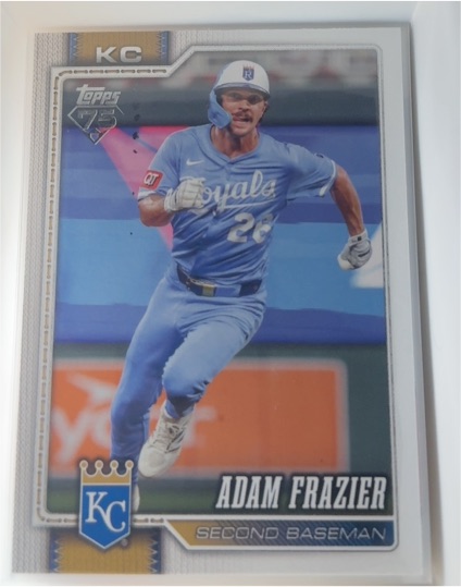 2026 Topps #181 Adam Frazier — front