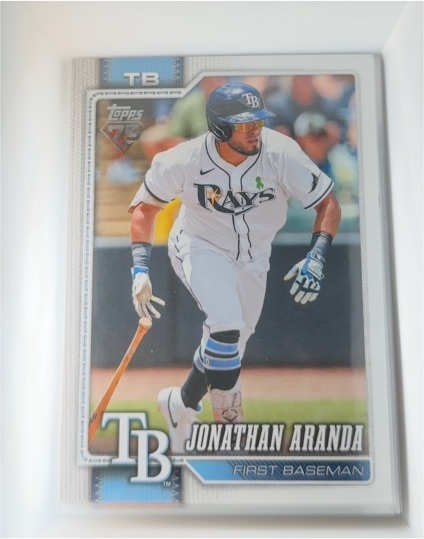 2026 Topps Series 1 #326 Jonathan Aranda — front