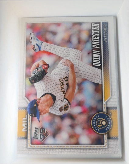 2026 Topps #186 Quinn Priester — front