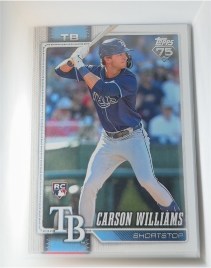 2026 Topps Series 1 #25 Carson Williams — front