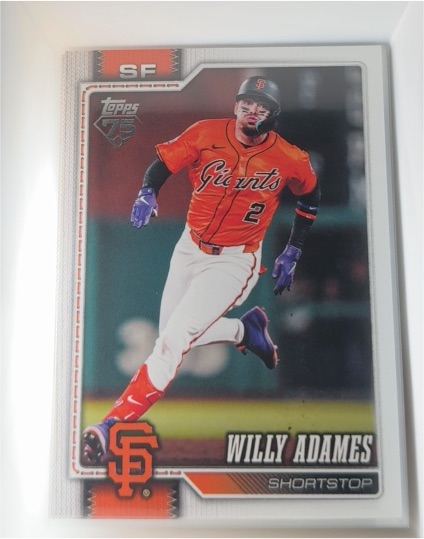 2026 Topps Series 1 #267 Willy Adames — front