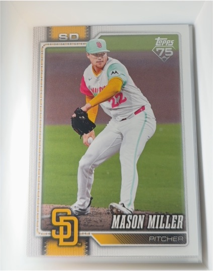 2026 Topps Series 1 #179 Mason Miller — front