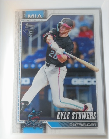 2026 Topps Series 1 #293 Kyle Stowers Miami Marlins — front