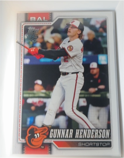 2026 Topps Series 1 #46 Gunnar Henderson — front