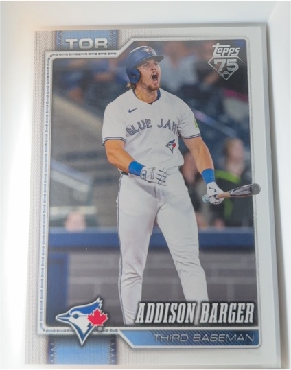2026 Topps Series 1 #241 Addison Barger — front