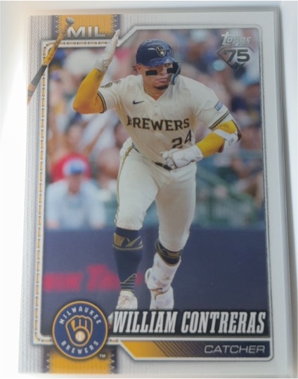 2026 Topps Series 1 #192 William Contreras — front
