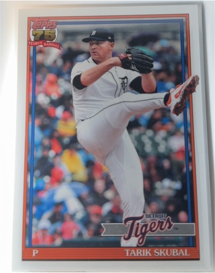 2026 Topps Series 1 1991 Topps #T91-79 Tarik Skubal — front