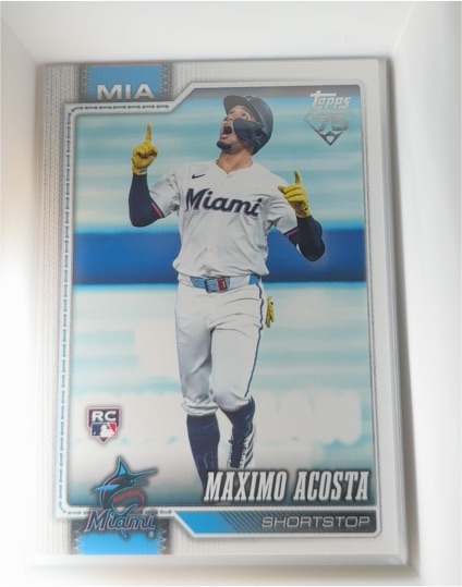 2026 Topps #172 Maximo Acosta — front