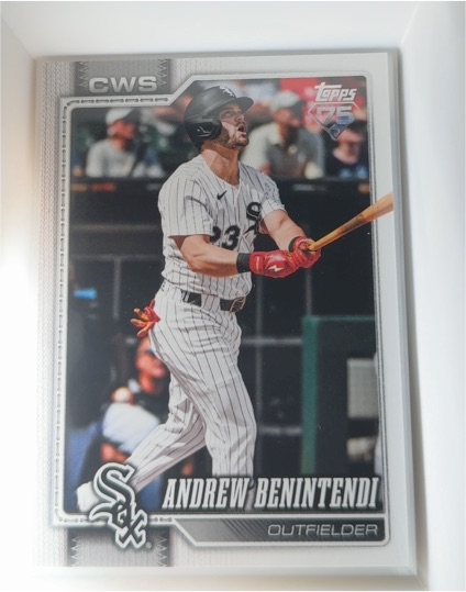 2026 Topps Series 1 #345 Andrew Benintendi — front