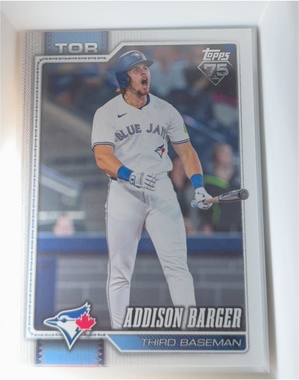 2026 Topps Series 1 #241 Addison Barger — front