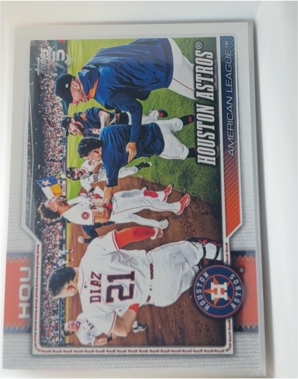 2026 Topps Series 1 #89 Houston Astros Team Card — front