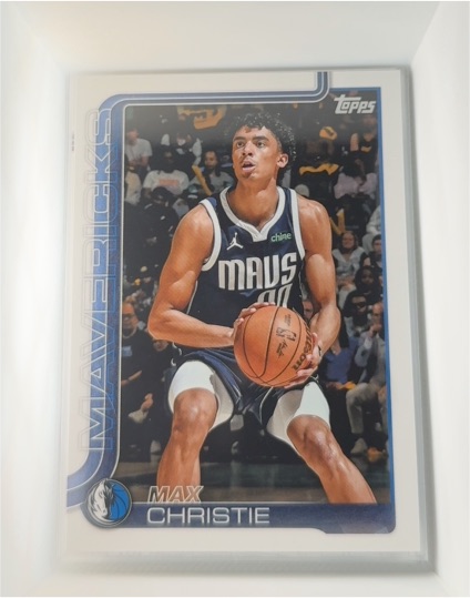 2025-26 Topps #174 Max Christie — front