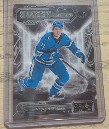 2024-25 O-Pee-Chee Platinum #SS-11 Macklin Celebrini — front