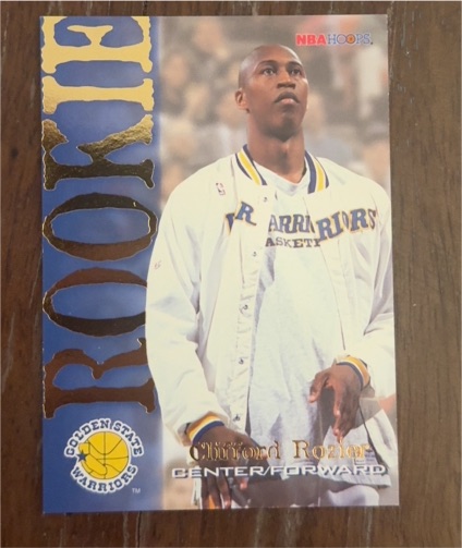 1994-95 NBA Hoops #328 Clifford Rozier Rookie Card — front