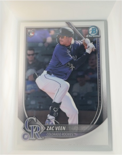 2025 Bowman Chrome #69 Zac Veen — front