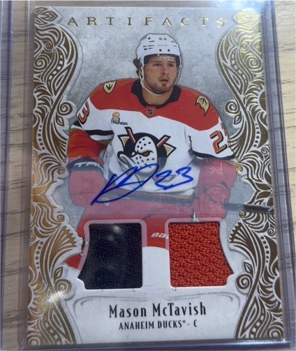 2025-26 Upper Deck Artifacts #117 Mason McTavish — front