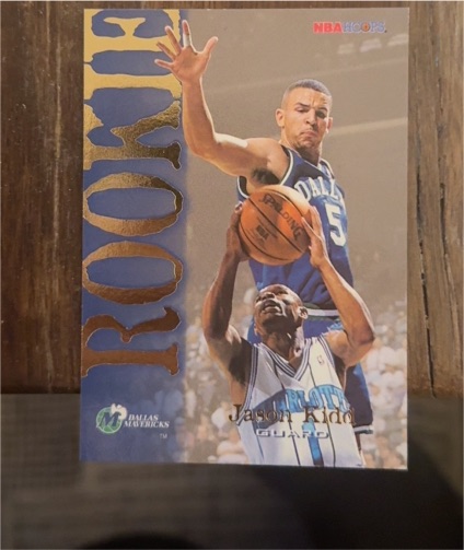 1994-95 Skybox NBA Hoops #317 Jason Kidd Rookie Card — front