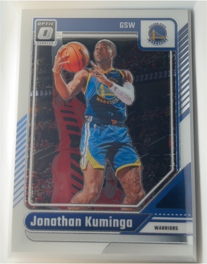 2024-25 Panini Donruss Optic #197 Jonathan Kuminga — front