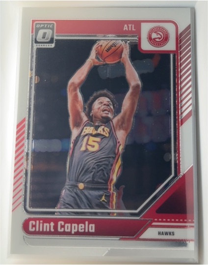 2024-25 Donruss Optic #209 Clint Capela Atlanta Hawks — front