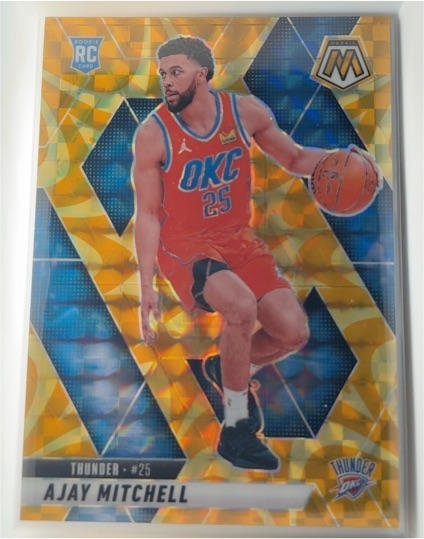 2024-25 Panini Mosaic #204 Ajay Mitchell — front