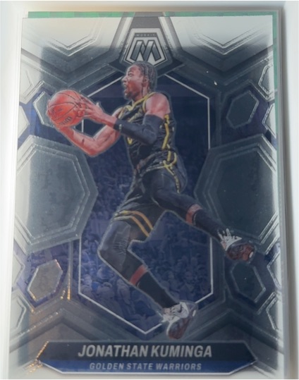 2023-24 Panini Mosaic #22 Jonathan Kuminga — front