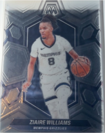 2023-24 Panini Mosaic #173 Ziaire Williams — front
