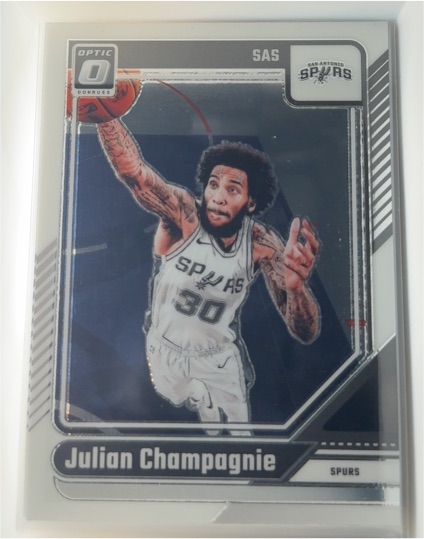 2024-25 Donruss Optic #32 Julian Champagnie — front